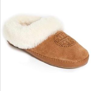 NWOT Tory Burch Coley Perforated Slippers Size 5